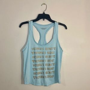 Victoria’s Secret Light Blue Pajama Tank Top